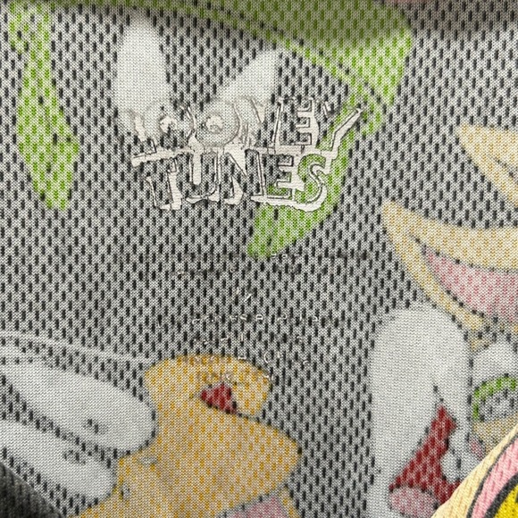 Looney Tunes Bugs Bunny Tweety Bird Baseball Jersey Shirt Cartoon Character - Picture 5 of 7